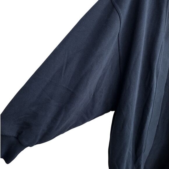 Sweaty Betty | OVERSIZED Dark Blue Cora Longline Cardigan with Pockets - Picture 3 of 9